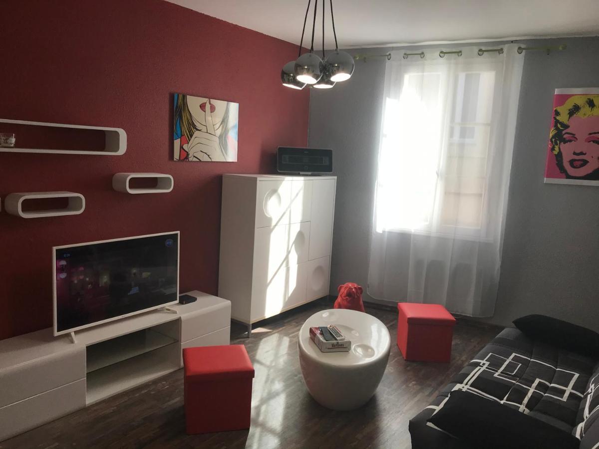 Appartement Style Pop Art Avec Garage Centre Historique Beziers Ngoại thất bức ảnh